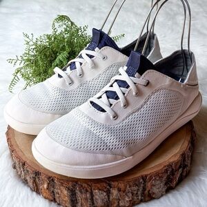 OluKai Men's Moku Pae Bright White/Pacifica - 10472-WBHF US 8.5 EUR 41.5 SHOES